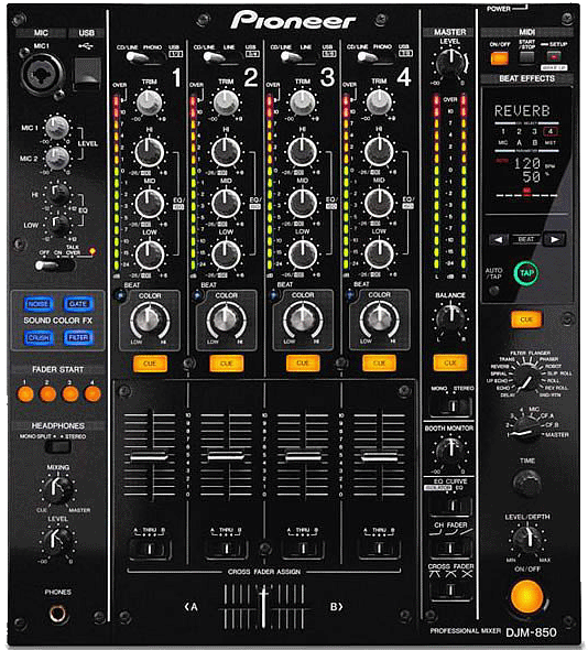 DJ Mixážní pulty