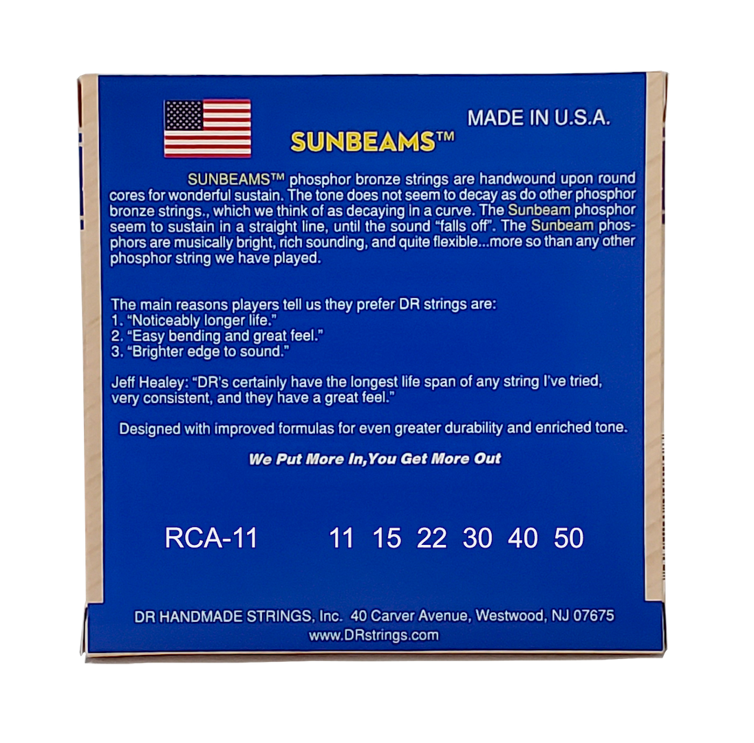 DR Strings RCA-11 Sumbeams