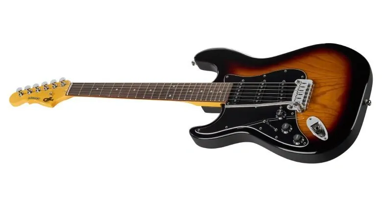 G&L Tribute Legacy Lefty 3-Tone Sunburst, RW