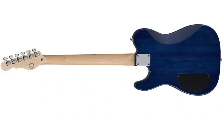 G&L Tribute ASAT Deluxe Carved Top Bright Blueburst, RW