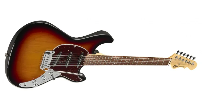 G&L USA Fullerton Deluxe Skyhawk - 3-Tone Sunburst
