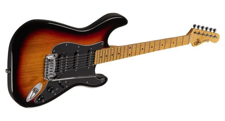 G&L Tribute Legacy HSS 3-Tone Sunburst, MP