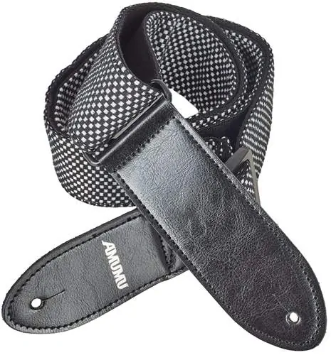 AMUMU Grid Design Strap Black & White