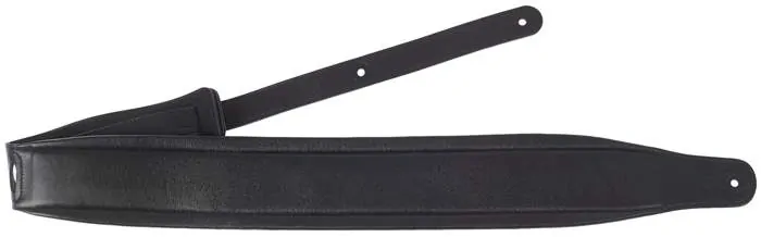 AMUMU LE05-BK Leather Padded Strap