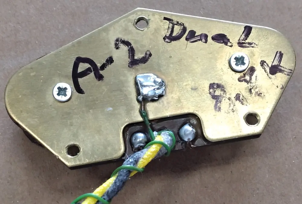 Dronski pickup MD Tele 51´Alnico-II Pro dual bridge