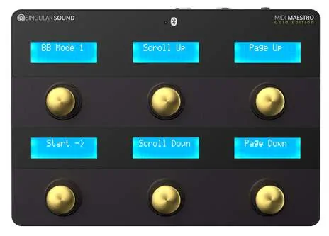 SINGULAR SOUND BeatBuddy Midi Maestro Gold Edition