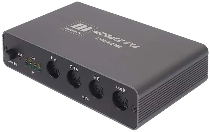 MIDITECH MIDI face 4x4 thru/merge