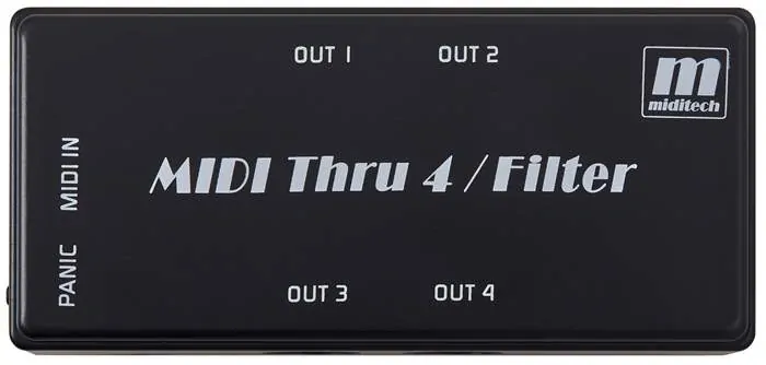 MIDITECH MIDI thru 4 Filter
