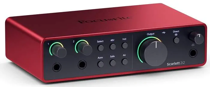FOCUSRITE Scarlett 2i2 4th Gen