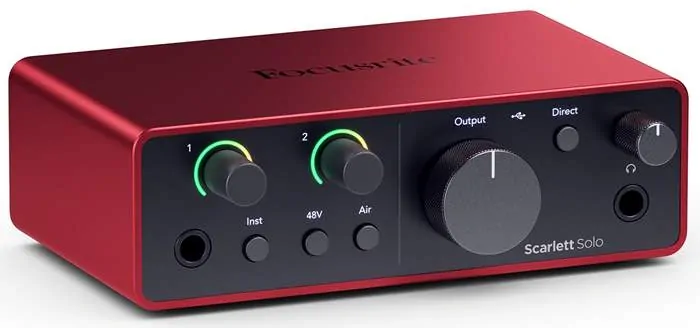 FOCUSRITE Scarlett Solo 4th Gen