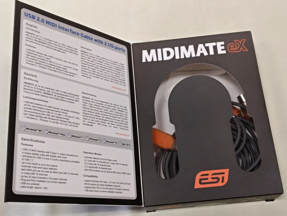 ESI MIDIMATE eX