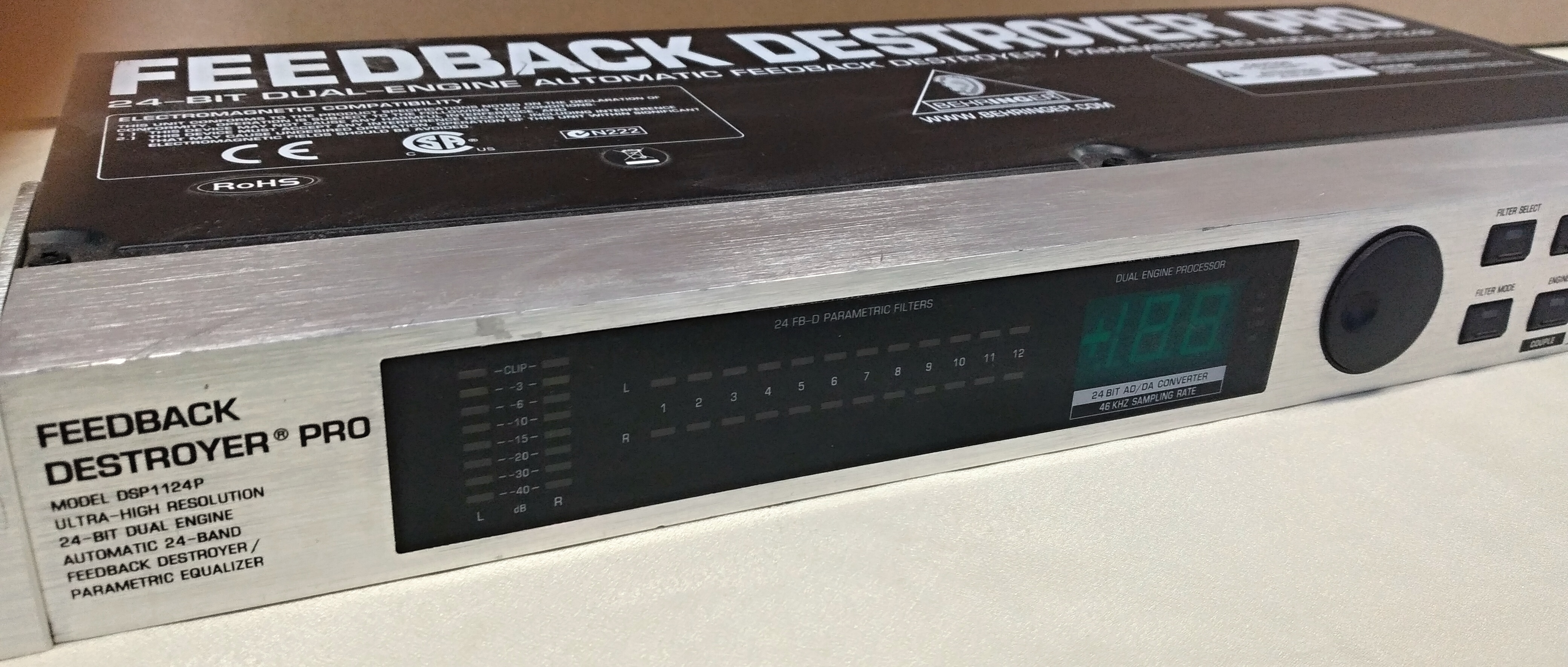 Behringer Feedback destroyer PRO DSP 1124P