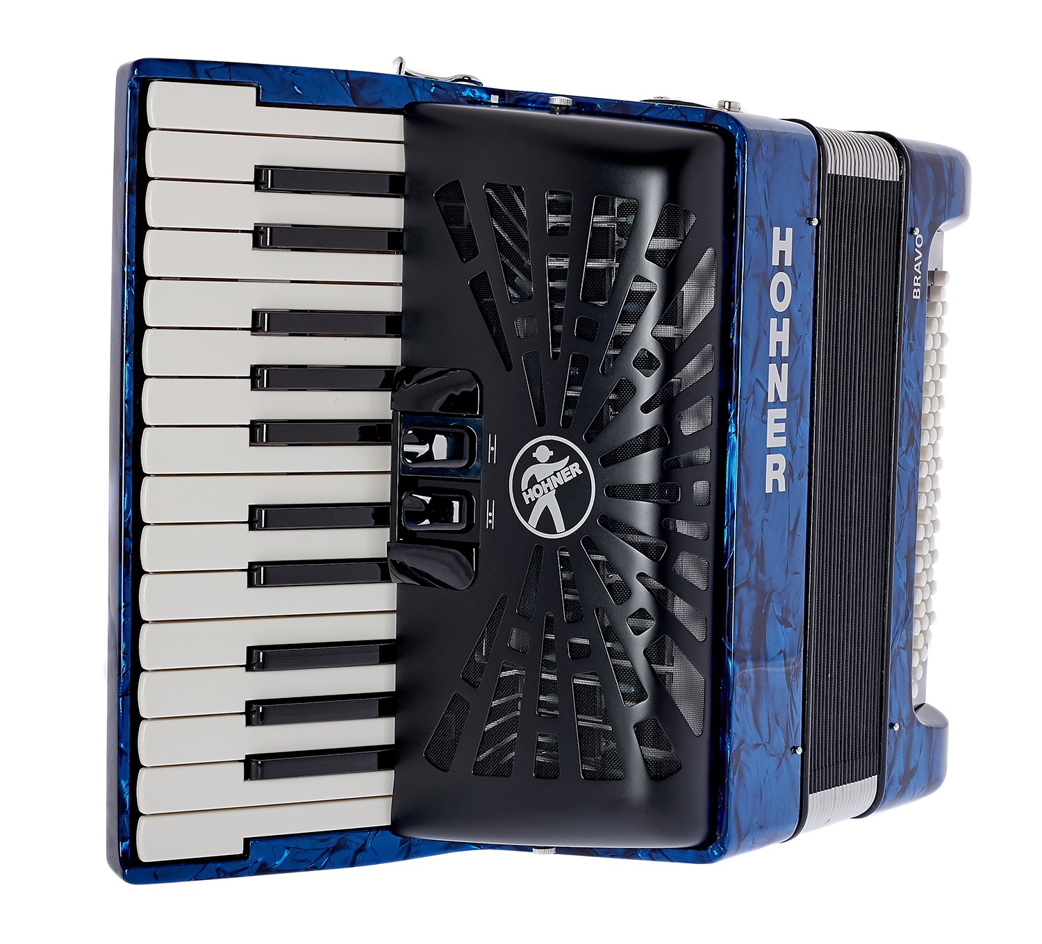 HOHNER Bravo II 60 dark blue Silent Key