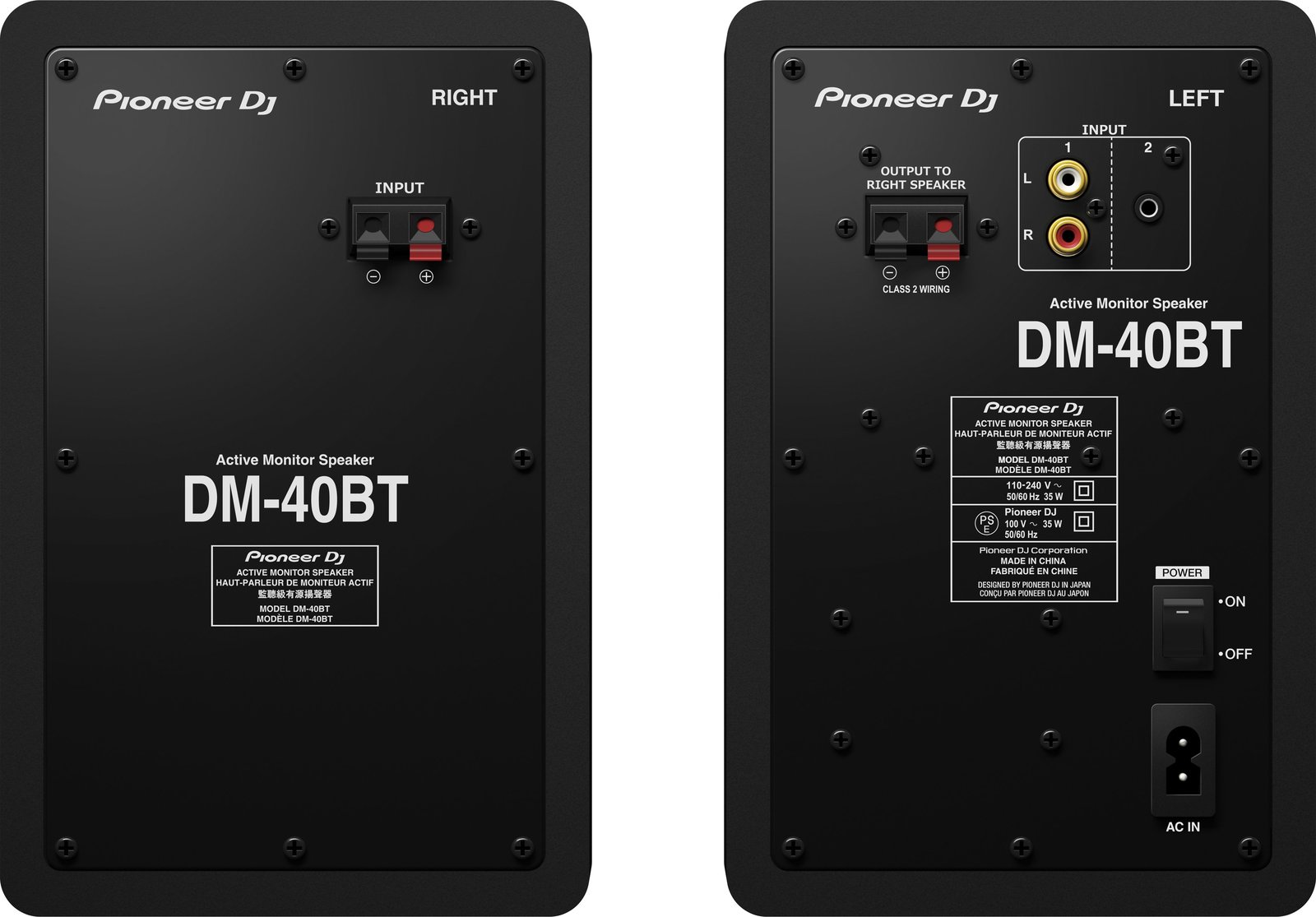 Pioneer Dj DM-40BT