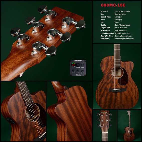 Sigma Guitars 000MC-15E