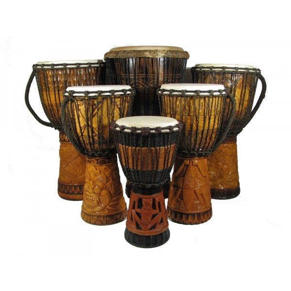 Etno art - djembe, výška 40cm