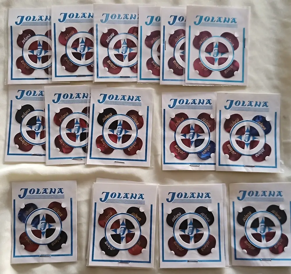 Trsátka Celuloid sada Jolana