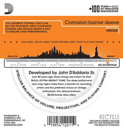 D'ADDARIO EJ10  010"/047"