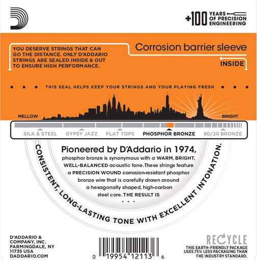 D'ADDARIO EJ15   010"/047"