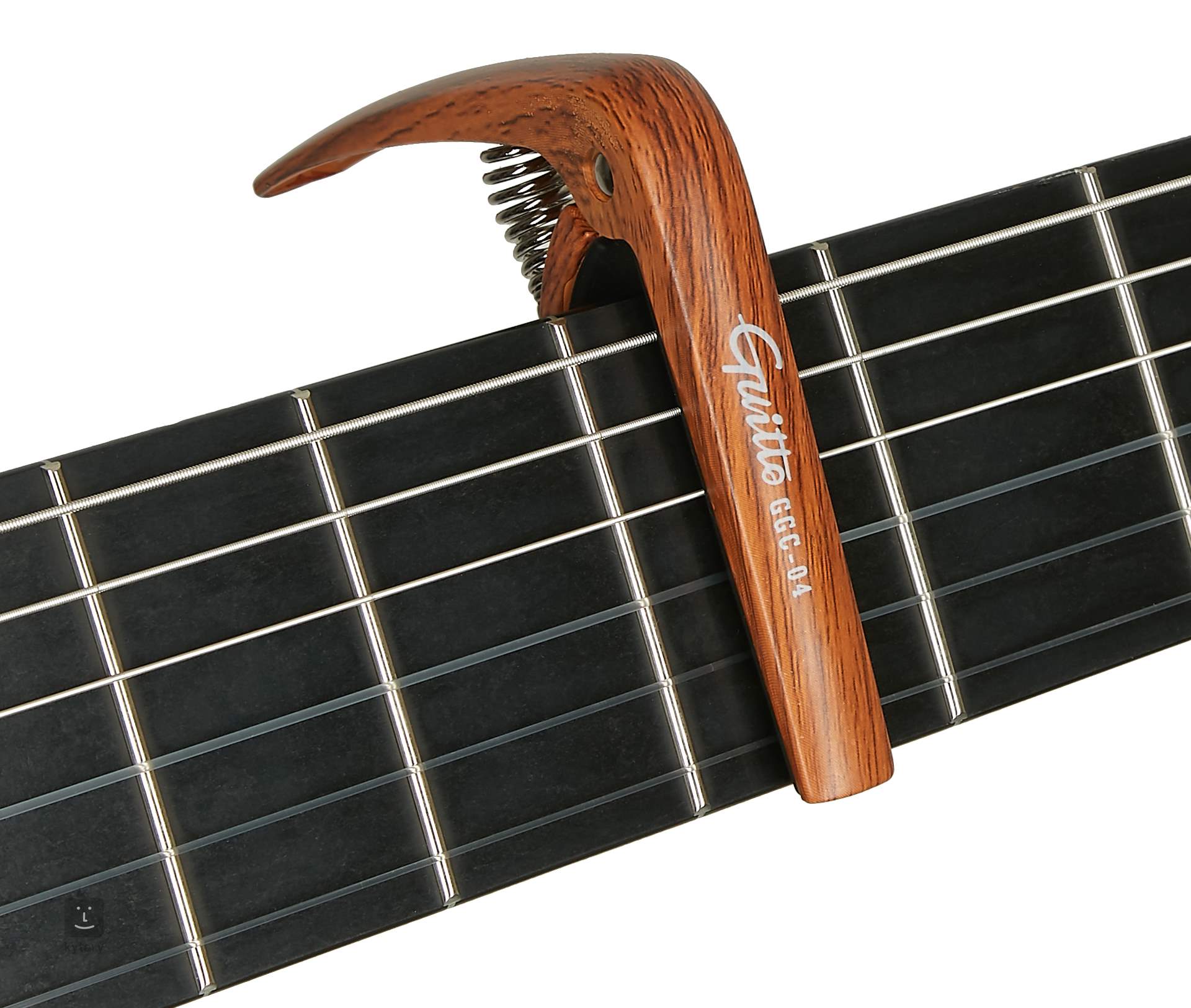 GUITTO GGC-04 Metal Capo Classical Wood