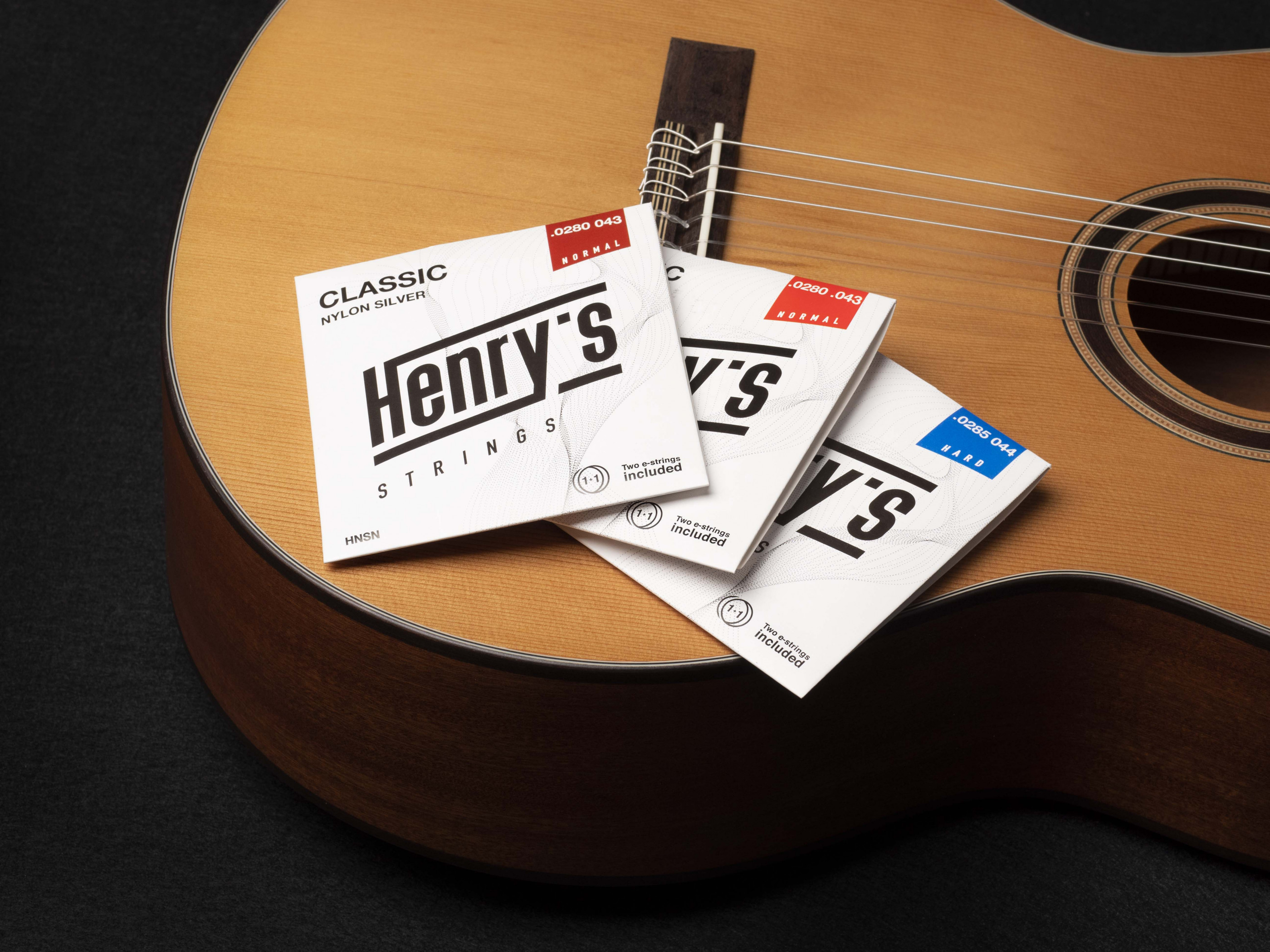 HENRY'S STRINGS HNSN Classic Nylon Silver - 0280“ - 043“