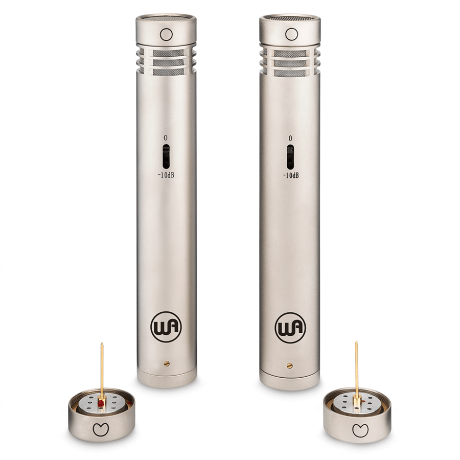 Warm Audio WA-84 Premium Stereo Package Omni/Cardioid