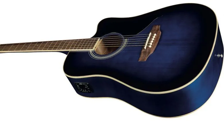 EKO Ranger CW EQ Blue Sunburst