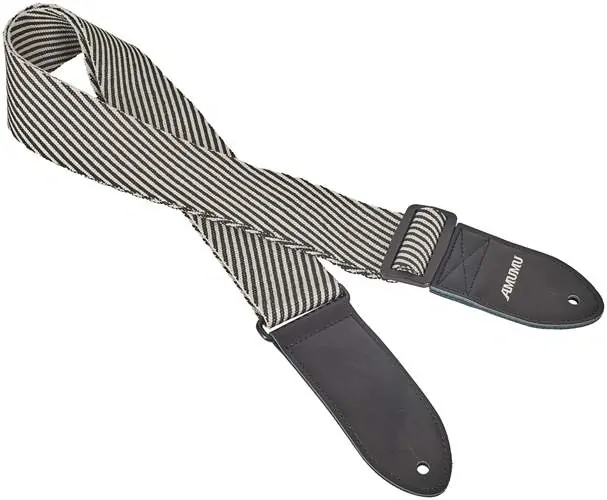 AMUMU Black & White Tweed Strap