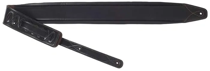 AMUMU LE04-BK Leather Padded Strap