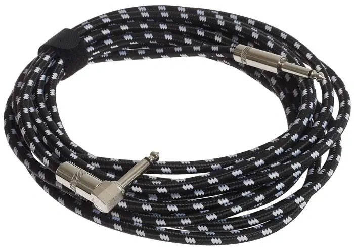 AMUMU S30W-SA-5M Braided Nylon Instrument Cable