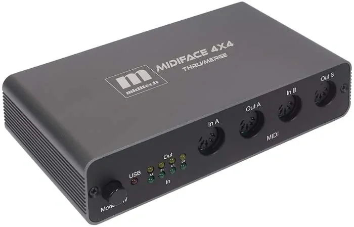 MIDITECH MIDI face 4x4 thru/merge