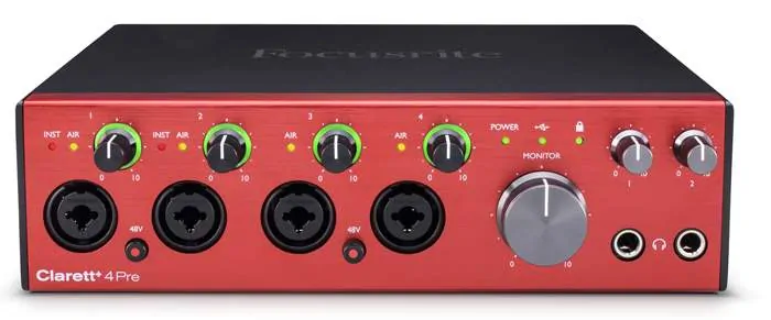 FOCUSRITE Clarett+ 4Pre