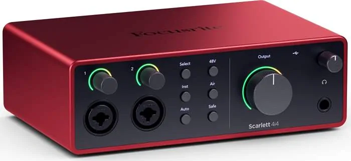 FOCUSRITE Scarlett 4i4 4th Gen