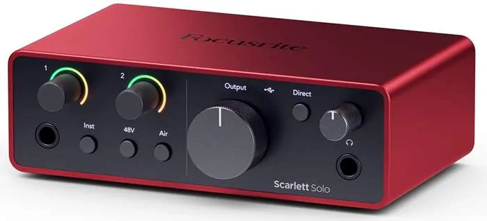 FOCUSRITE Scarlett Solo 4th Gen