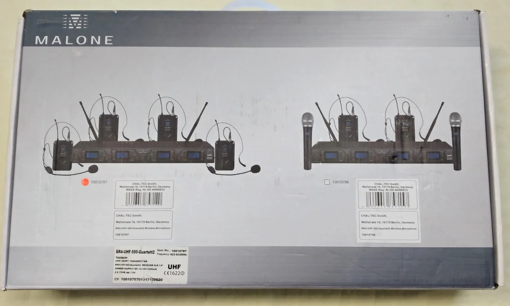 Malone BR4-UHF-550-Quartett2