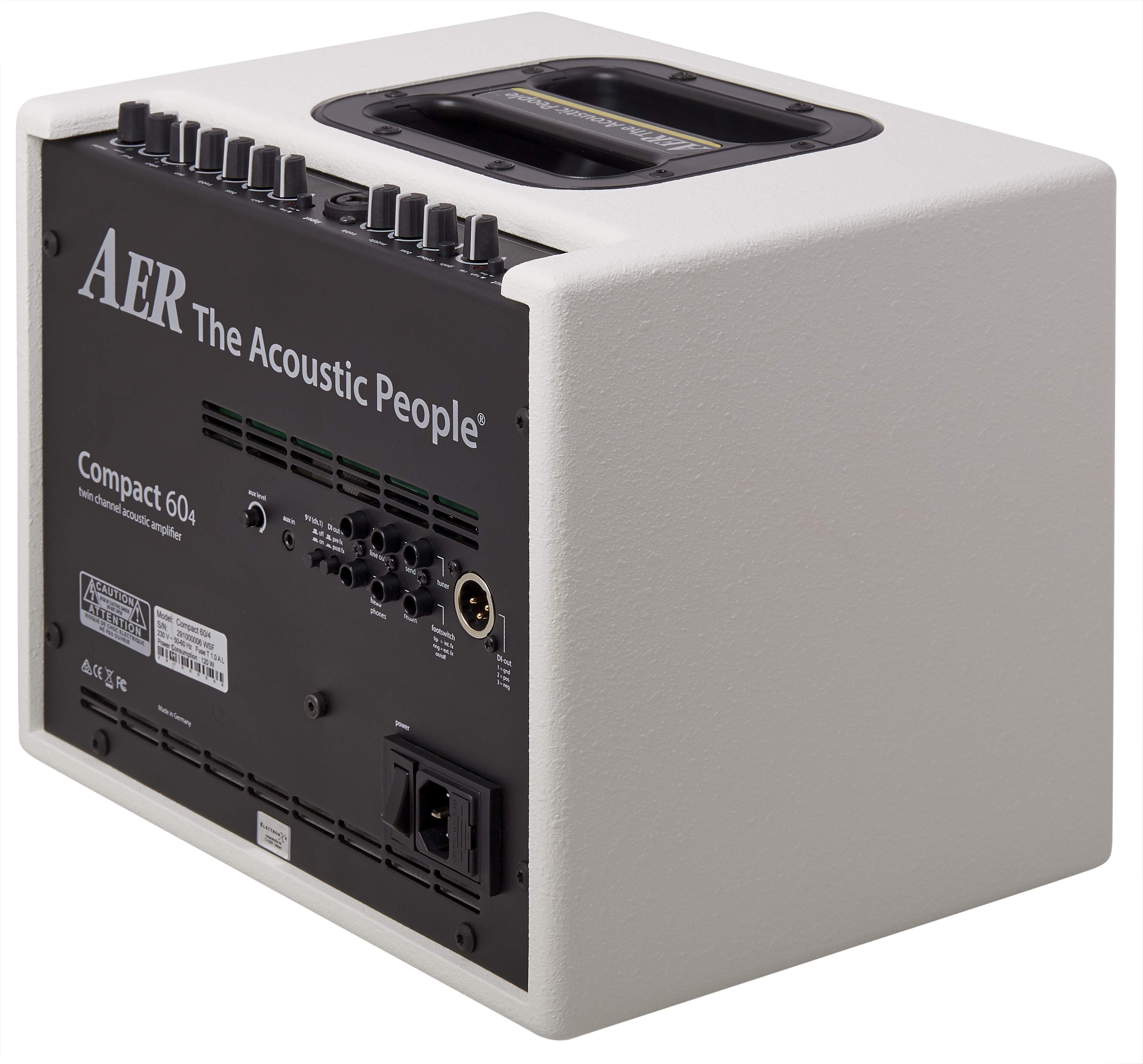 AER Compact 60 IV White Spatter Finish