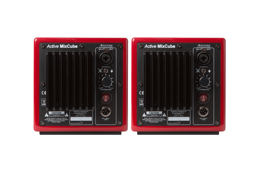 Avantone Pro MixCube Active Red (pair)