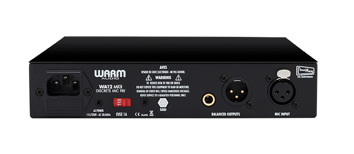 Warm Audio WA12 MKII Black
