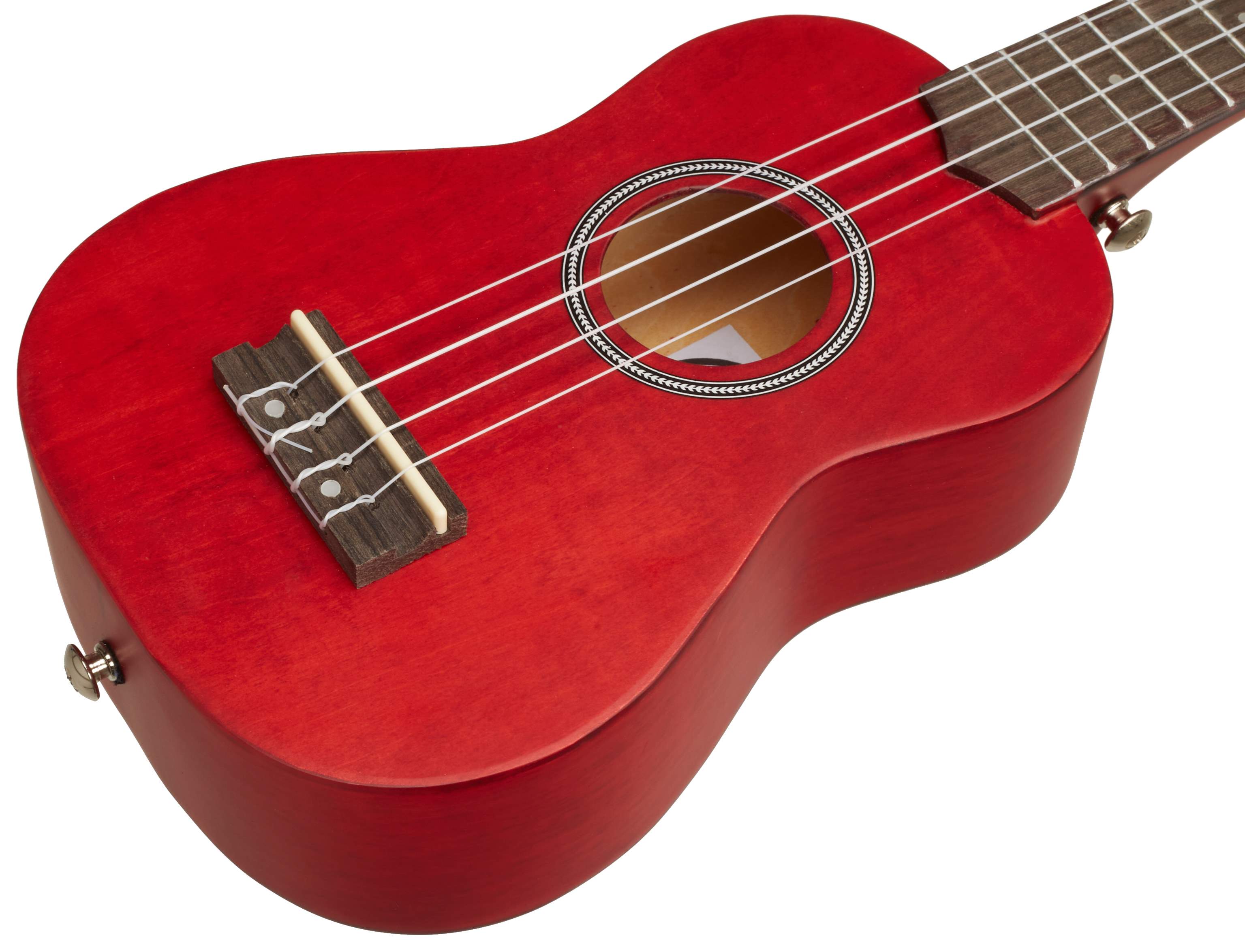 CASCHA HH 3961 Soprano Ukulele Set Red