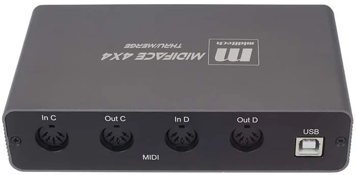 MIDITECH MIDI face 4x4 thru/merge