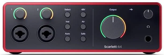 FOCUSRITE Scarlett 4i4 4th Gen