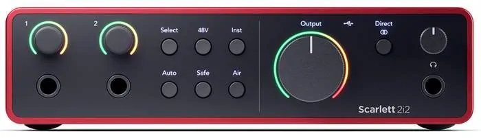 FOCUSRITE Scarlett 2i2 4th Gen