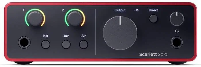 FOCUSRITE Scarlett Solo 4th Gen