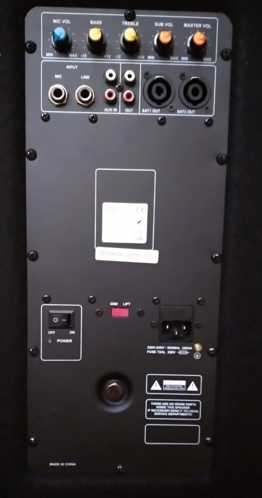 Ibiza SUB18A+CUBE1812 + stojany