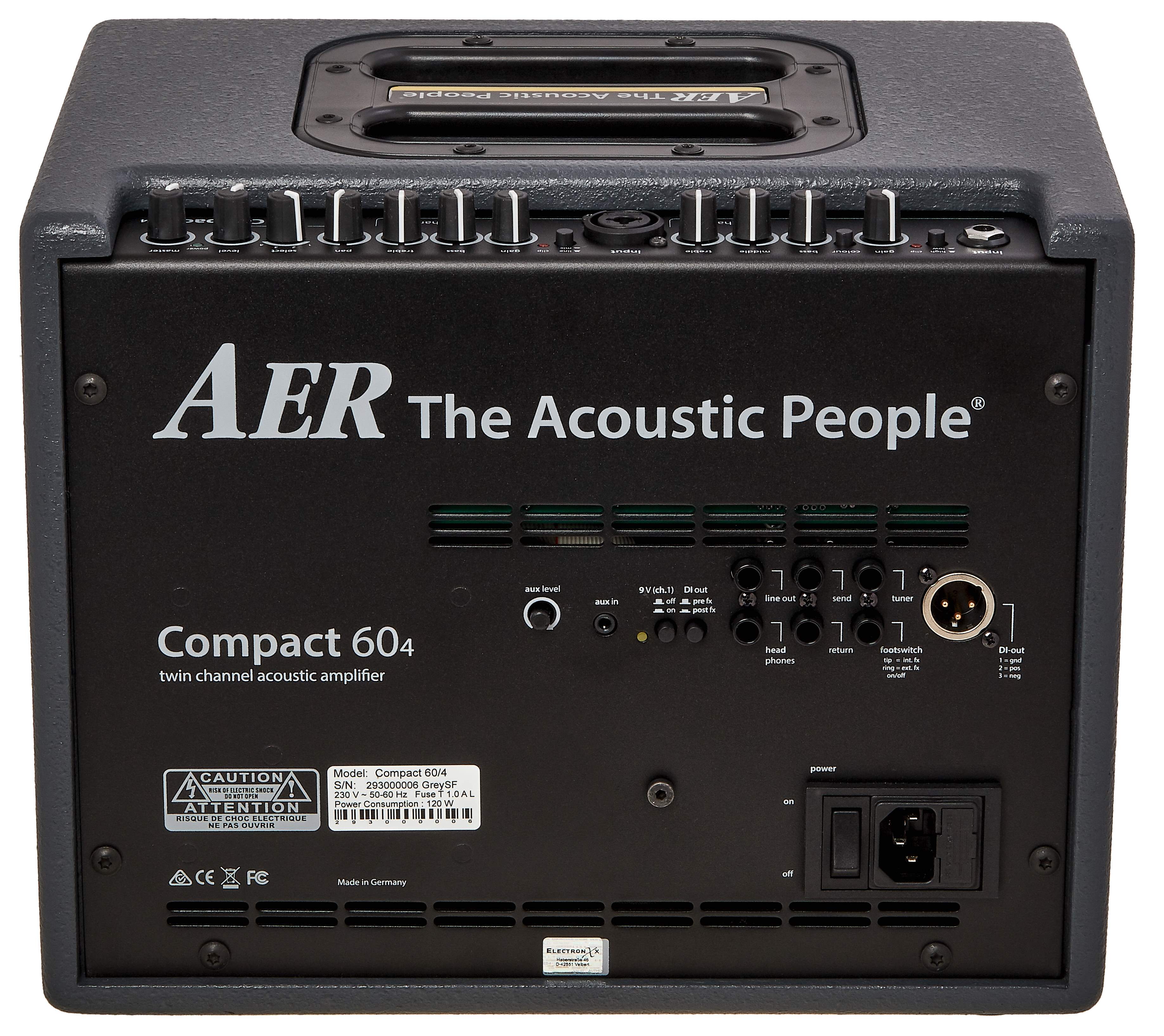 AER Compact 60 IV Grey Spatter Finish