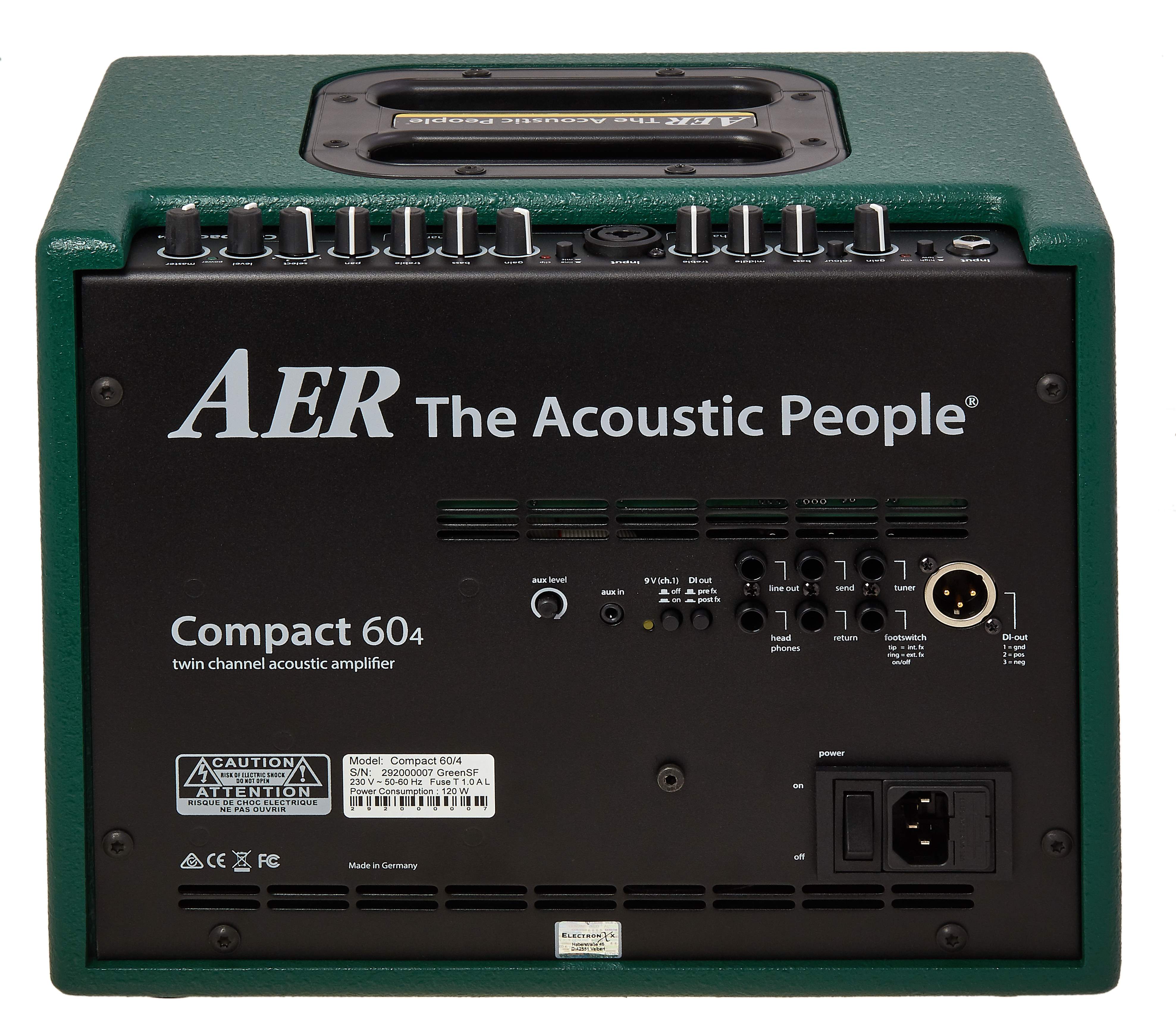 AER Compact 60 IV Green Spatter Finish