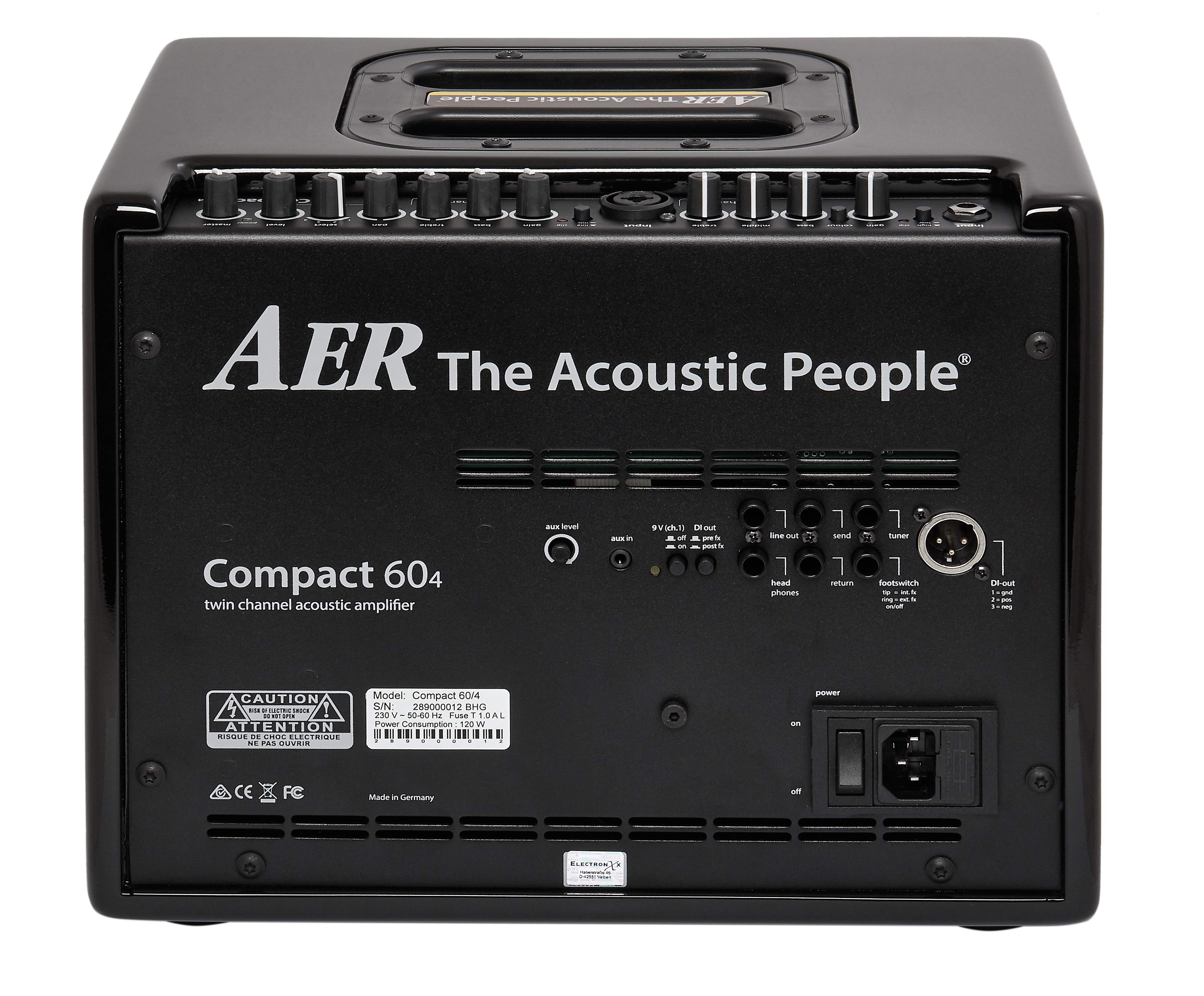 AER Compact 60 IV Black High Gloss