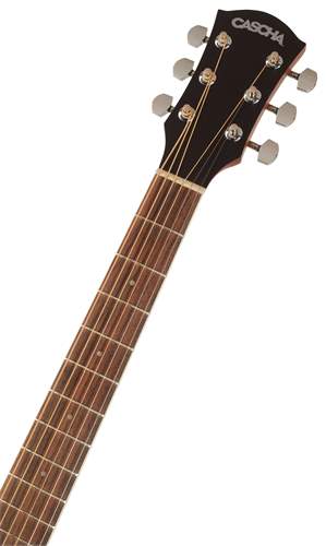 CASCHA HH 2080 Stage Series Dreadnought Acoustic Guitar Set