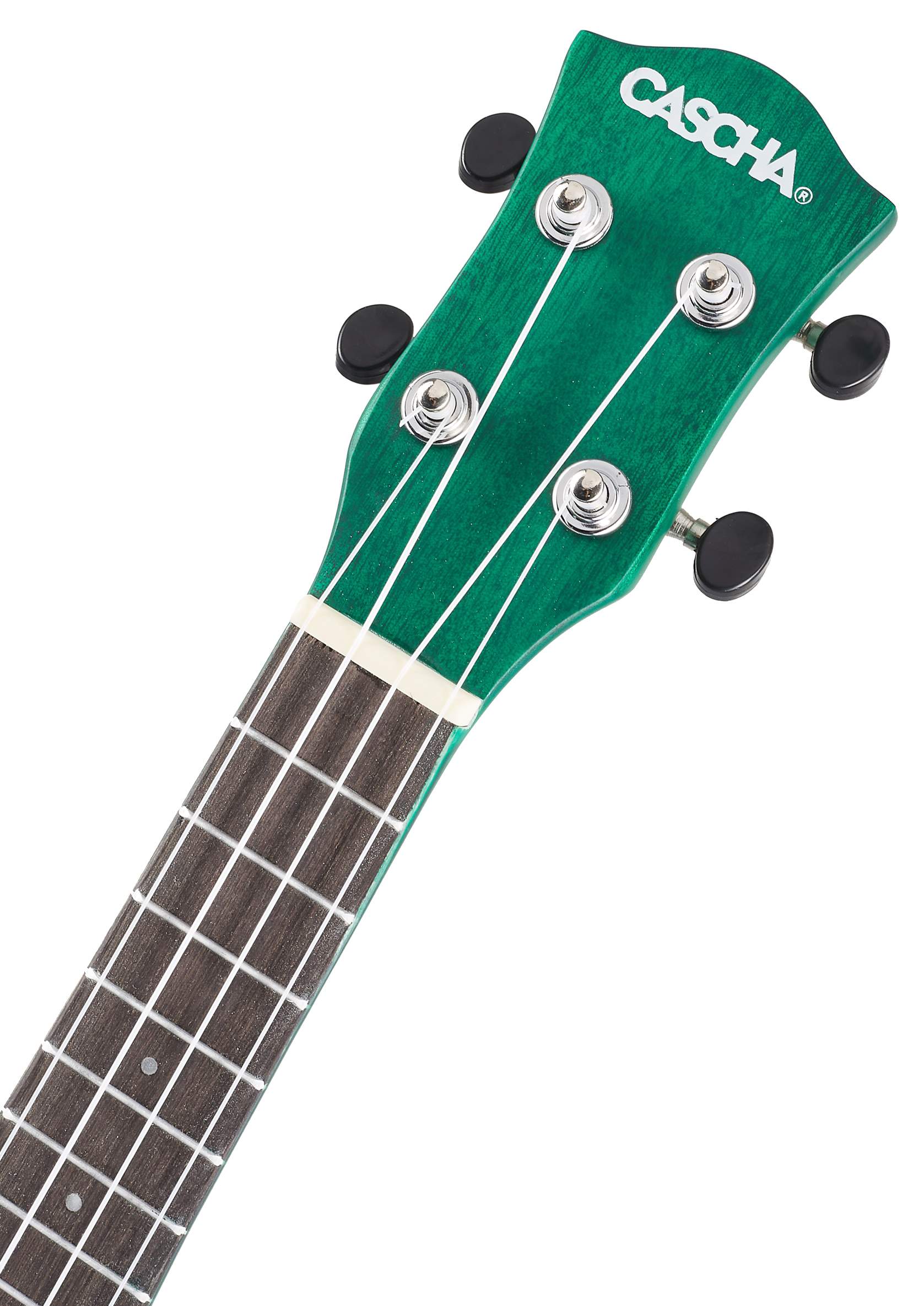 CASCHA HH 3963 Soprano Ukulele Green Set
