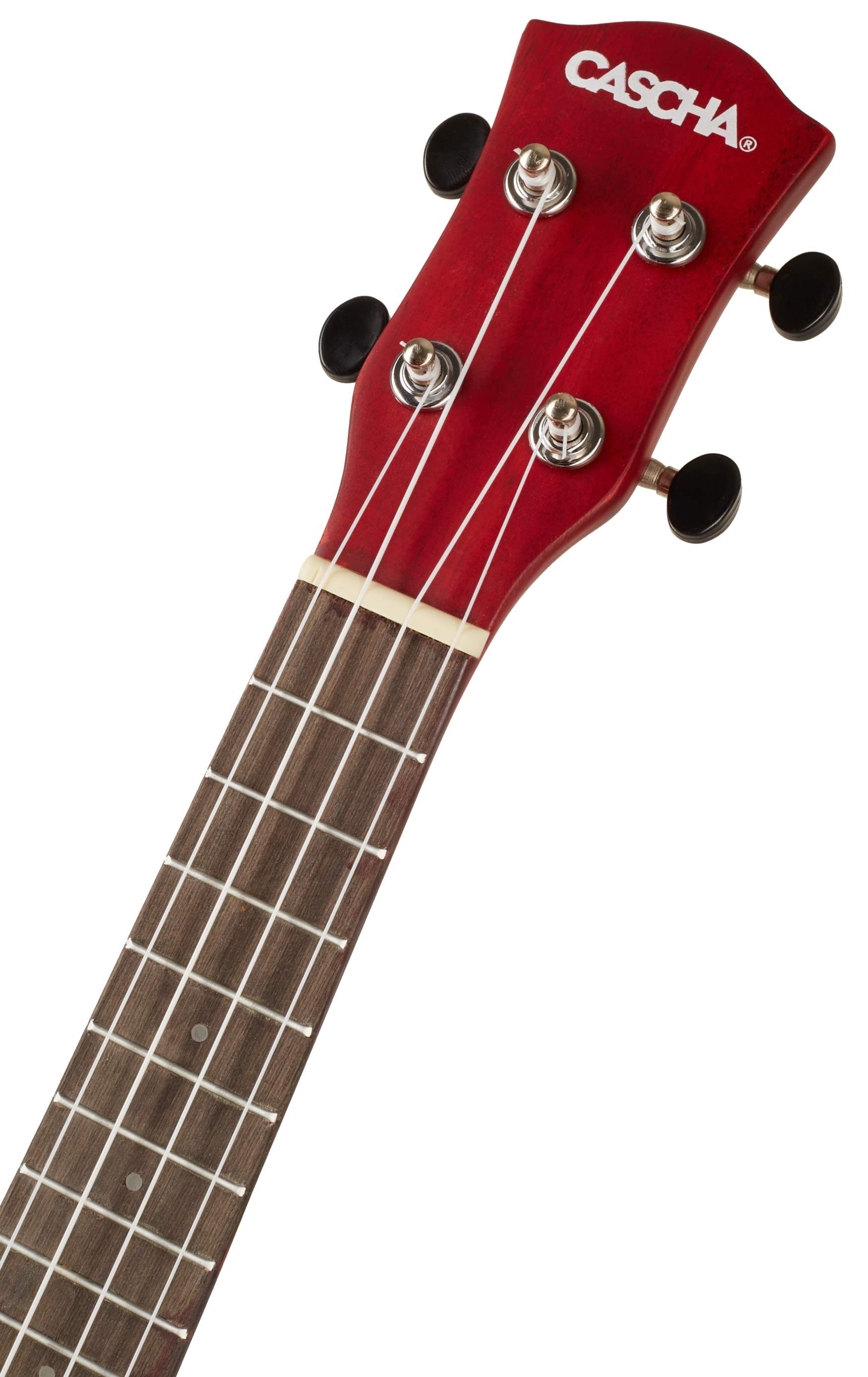 CASCHA HH 3961 Soprano Ukulele Set Red
